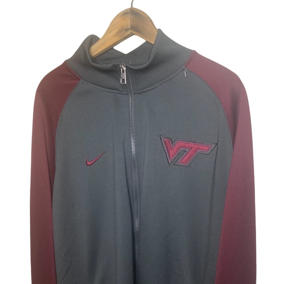 Nike Other - Virginia Tech Nike Anthracite Track Jacket
